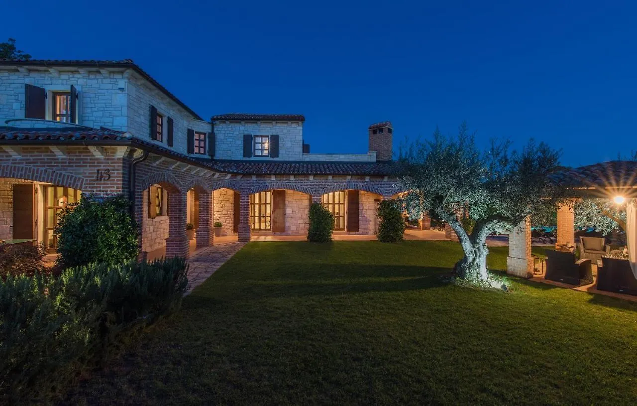 Luxury Unique Stone Villa Rustica In Istria Barat  Barat (Porec)